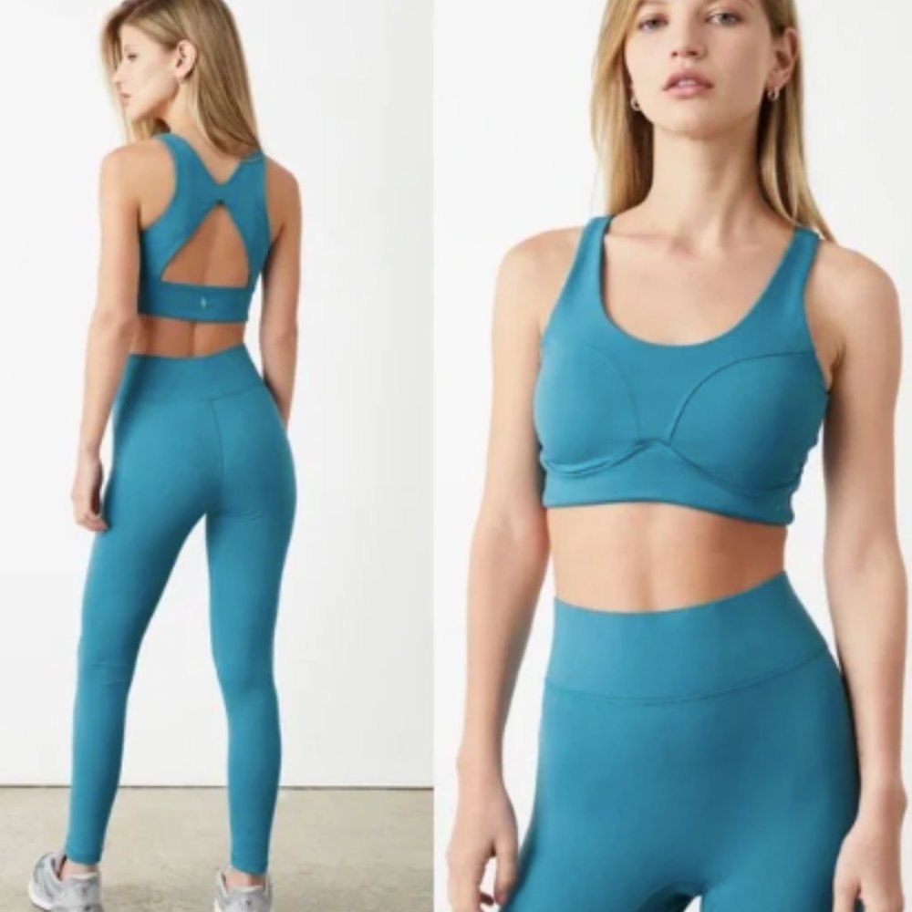 ALL ACCESS Long Line Mid Impact Bra - Size M